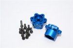 Axial Racing Yeti Aluminium 2.2 Wheel Hub Adapters (14mm Thickness) - 1pr set For Yeti, EXO, Wraith, SCX10 (AX80128) - GPM YT014C