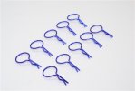 Medium Flu Round Body Clip Set - 10 pcs - GPM AC002MR