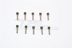 Stainless Steel Screw Shaft M4x2.4x16.5 (4mm Thread LenGTh & 12.5mm Shaft LenGTh) - 10pcs - GPM SSM424165