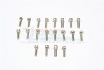 SUS304 Stainless Steel Cap Head Socket Screws M3x10mm - 20pcs - GPM SUS3X10