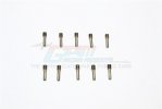Stainless Steel Screw Shaft M3x2x10 (3mm Thread LenGTh & 7mm Shaft LenGTh) - 10pcs - GPM SSM3210 Stainless Steel Screw Shaft M3x2x10 (3mm Thread LenGTh & 7mm Shaft LenGTh) - 10pcs - GPM SSM3210