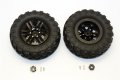 alt="General Hop-Up Parts Tires and Wheels Plastic 6 Poles Simulation Wheels In Silver Screws With 1.9' Crawler Tire & 12mm Hex Tool - 1pr - GPM AW1906SCYS" title="General Hop-Up Parts Tires and Wheels Plastic 6 Poles Simulation Wheels In Silver Screws With 1.9' Crawler Tire & 12mm Hex Tool - 1pr - GPM AW1906SCYS"