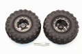 alt="Aluminium 6 Poles Simulation Wheels In Silver Edge With 1.9\'\' Tire & Hex Tool (Inner Black & Outer Silver Screws)1pr set - GPM AW1906STYBKS" title="Aluminium 6 Poles Simulation Wheels In Silver Edge With 1.9\'\' Tire & Hex Tool (Inner Black & Outer Silver Screws)1pr set - GPM AW1906STYBKS"