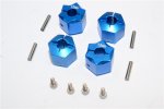 Aluminium Wheel Hex Adapter 12mmx11mm - 4pcs set - GPM HEX1211