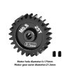 40Cr Steel Motor Gear 25T (32 Pitch,Module: 0.8mm,Motor Tooth Diameter: 3.175mm) - GPM MG325T/0.8M