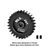 40Cr Steel Motor Gear 29T (32 Pitch,Module: 0.8mm,Motor Tooth Diameter: 3.175mm) - GPM MG329T/0.8M