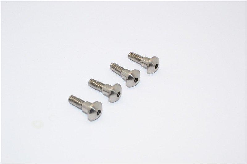 HPI Racing CRAWLER KING Stainless Steel King Pin Screw (4.96x5.4x3.85) - 4pcs - GPM CK004S