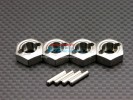 HPI Savage 21 Titanium Drive Adaptor 5mm With Pins - 4pcs set - GPM TSAV1010