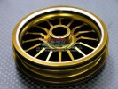 Kyosho Motor Cycle Alloy Rear Wheel Flat(16H) - 1pc - GPM KM0216R