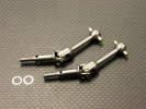 Tamiya TT01 Titanium + Alloy-7075 Universal Swing Shaft With Shims - 1pr set (For TT01, TT02) - GPM TTT2233