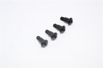 Tamiya 1/10 Wild Willy 2 WR-02 Steel King Pin (5mmx6.2mmXM4) - 4pcs (For Wild Willy 2 / GF01 / TA01 / TA02 / TA03 / TL01) - GPM WW2004SB