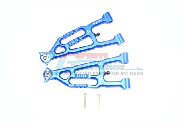 Team Losi BAJA REY Aluminum Front Lower Suspension Arm - 4pc set - GPM BR055