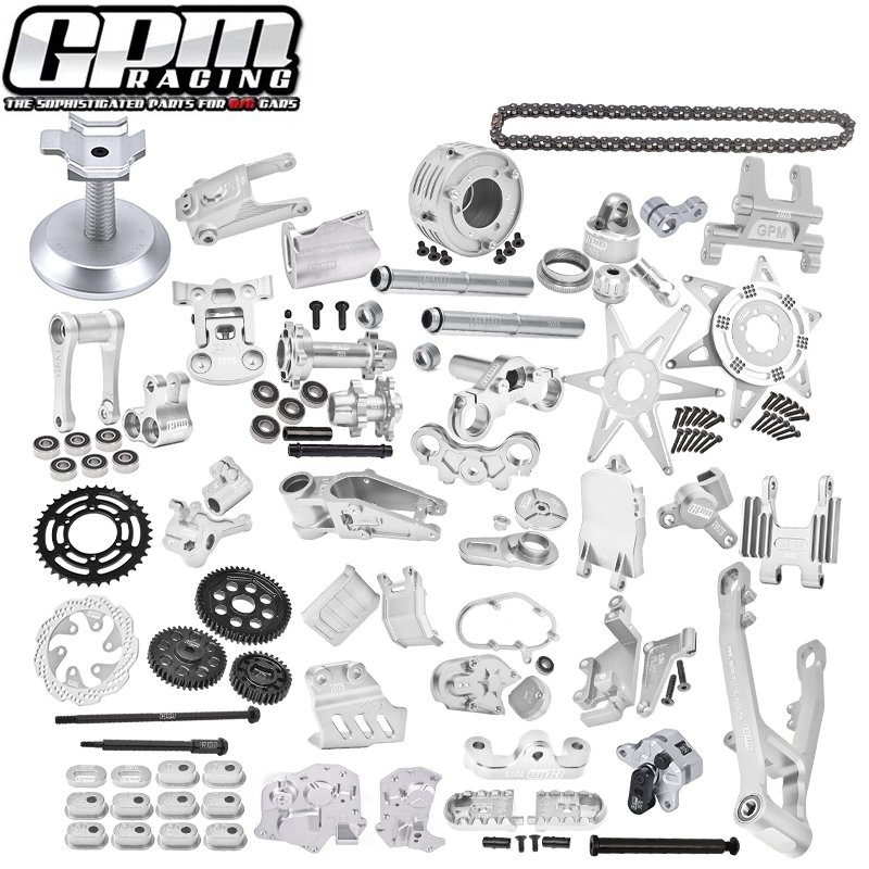 TEAM LOSI DIRT BIKE PROMO-MX MOTORCYCLE 7075 Alloy Upgrade Parts (All set ) - GPM MX1000