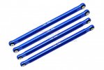 TEAM LOSI LMT 4WD SOLID AXLE MONSTER TRUCK ROLLER Aluminum Front/Rear Upper & Lower Chassis Links Parts Tree - 4pcs set - GPM LMT049F/R