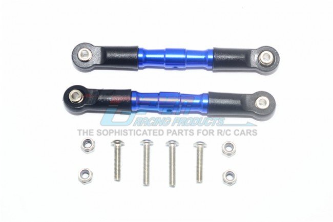 TEAM LOSI ROCK REY Aluminium Adjustable Front Upper Arm With Tie Rod Design - 10pc set - GPM RK163