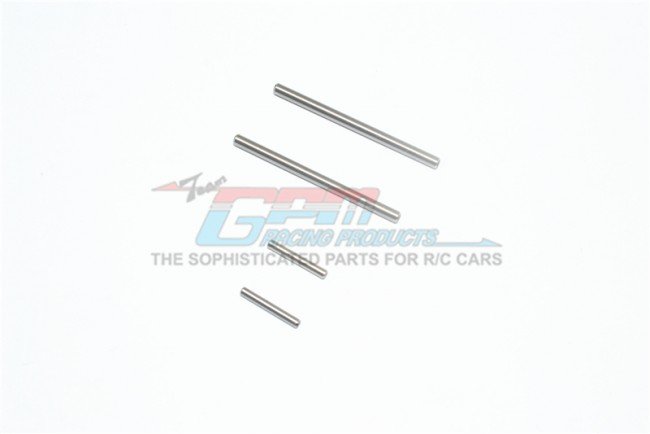 TRAXXAS 1/18 Latrax Rally Long Pins For LTX055 Aluminum Front/Rear Lower Arm - 4pc set - GPM LTX055/PINS