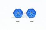 TRAXXAS MAXX MONSTER TRUCK Aluminum Wheel Hub Hex (+2mm) - 4pc set - GPM TXMS010/+2MM