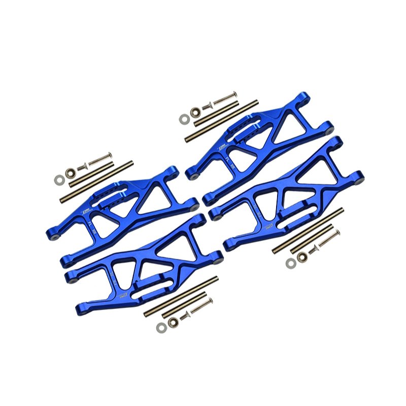 TRAXXAS MAXX WITH WIDEMAXX MONSTER TRUCK Aluminium Front And Rear Lower Arms - GPM TXMW055FR