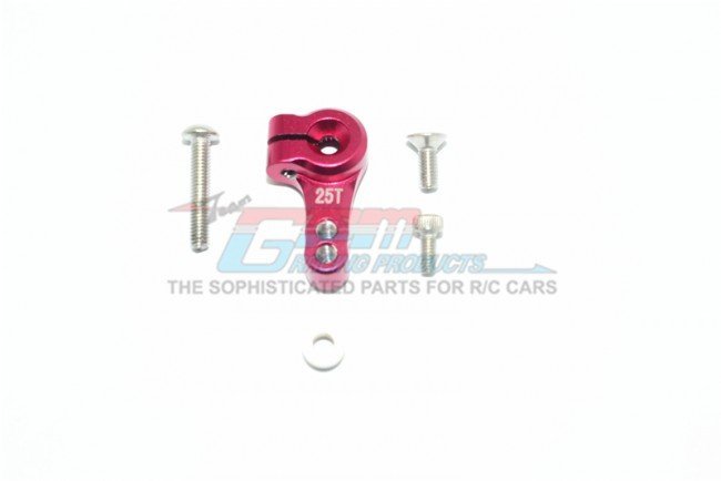 GPMRacing forTRAXXAS SLASH 4x4 TRAXXAS 110 Slash Aluminum Adjustable 25T Servo Horn SLA025TSH