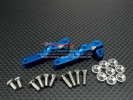 TRAXXAS Tmaxx 3.3 /Tmaxx 1.1 Alloy 2speed Servo Mount With Screws & Collars - 1pr set - GPM TMX1024F