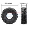 alt="TRAXXAS TRX4M FORD BRONCO 1.0 Inch Adhesive Crawler Rubber Tires 60mm X 22mm With Foam Inserts - GPM TRX4MZSP20B" title="TRAXXAS TRX4M FORD BRONCO 1.0 Inch Adhesive Crawler Rubber Tires 60mm X 22mm With Foam Inserts - GPM TRX4MZSP20B"