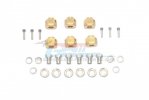 TRAXXAS TRX6 MERCEDES-BENZ Brass Wheel Hex Adapters 9mm - 30pc set - GPM TRX6010X/9M