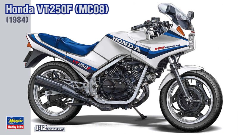 Hasegawa 21514 - 1/12 Honda VT250F (MC08) 1984 BK14