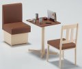 alt="Hasegawa 62007 - 1/12  Table & Chair of Family Restaurant FA07" title="Hasegawa 62007 - 1/12  Table & Chair of Family Restaurant FA07"