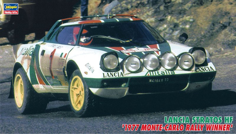 Hasegawa 25032 - 1/24 CR-32 Lancia Stratos HF 1977 Monte-Carlo Rally Winner