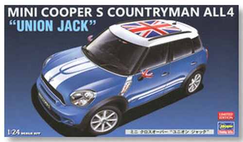Hasegawa 20253 - 1/24 Mini Cooper S Country Man All 4 Union Jack