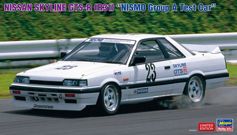 Hasegawa 20549 - 1/24 Nissan Skyline GTS-R (R31) Nismo Group A Test Car