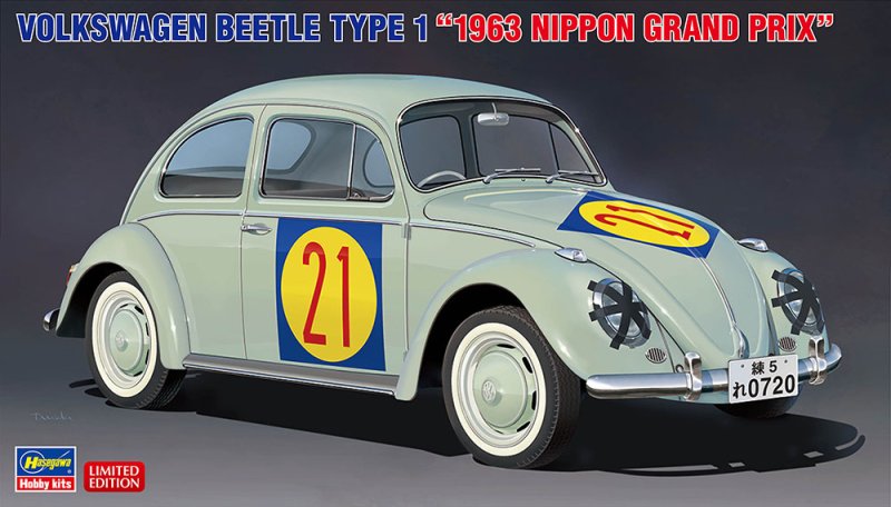 Hasegawa 20623 - 1/24 Volkswagen Beetle Type 1 \'1963 Nippon Grand Prix\'