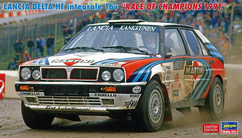 Hasegawa 20785 - 1/24 Lancia Delta HF Integrale 16v Race of Champions 1991