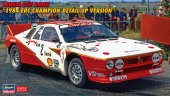 Hasegawa 52305 - 1/24 Lancia 037 Rally 1984 ERC Champion Detail Up Version SP505