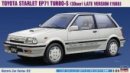 Hasegawa 21132 - 1/24 HC-32 Toyata Starlet EP71 Turbo-S (3Door) Late Version 1988 Hasegawa 21132 - 1/24 HC-32 Toyata Starlet EP71 Turbo-S (3Door) Late Version 1988