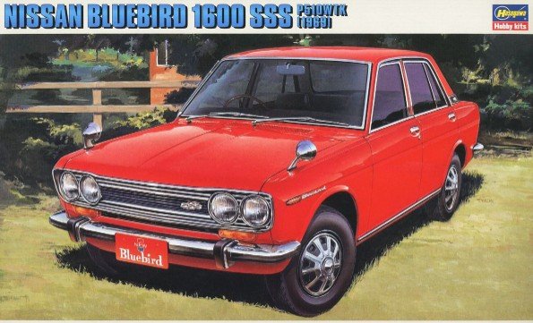 Hasegawa 21108 - 1/24 Nissan Bluebird 1600 SSS P510WTK 1969 HC-8