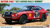 Hasegawa 21148 - 1/24 HC-48 Datsun 240Z 1971 Safari Rally Winner