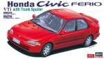 Hasegawa 20348 - 1/24 Honda Civic ferio VTi with Trunk Spoiler Ver. (VTEC)