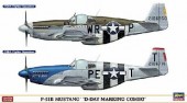 Hasegawa 02054 - 1/72 P-51B Mustang D-Day Marking Combo