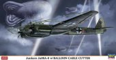 Hasegawa 01999 - 1/72 Junkers Ju88A-8 Balloon Cable Cutter Limited Edition