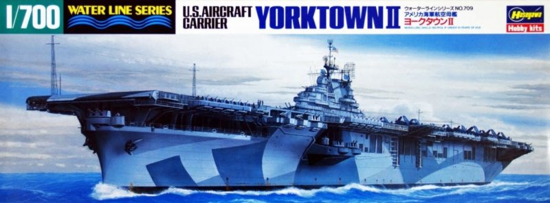 Hasegawa 49709 - 1/700 U.S. Aircraft Carrier Yorktown II