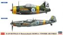 Hasegawa 02279 - 1/72 B-239 Buffalo & Messerschmitt Bf109G-6 FAF Finnish Air Force Hasegawa 02279 - 1/72 B-239 Buffalo & Messerschmitt Bf109G-6 FAF Finnish Air Force