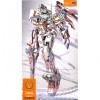 Hasegawa 65512 - 1/100 VR-02 Cyber Troopers Virtual-On 747 Temjin Type a8 White Rainbow Nights