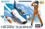Hasegawa 60126 - TH-16 F-86 Sabre Blue Impulse Egg Plane