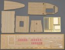 Hasegawa 72124 - 1/700 QC24 Wooden Deck For Aircraft Carrier Akagi Three Flight Deck Hasegawa 72124 - 1/700 QC24 Wooden Deck For Aircraft Carrier Akagi Three Flight Deck