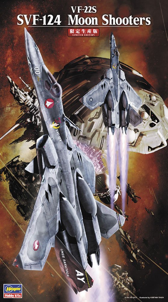 Hasegawa 65784 - 1/72 VF-22S SVF-124 Moon Shooters