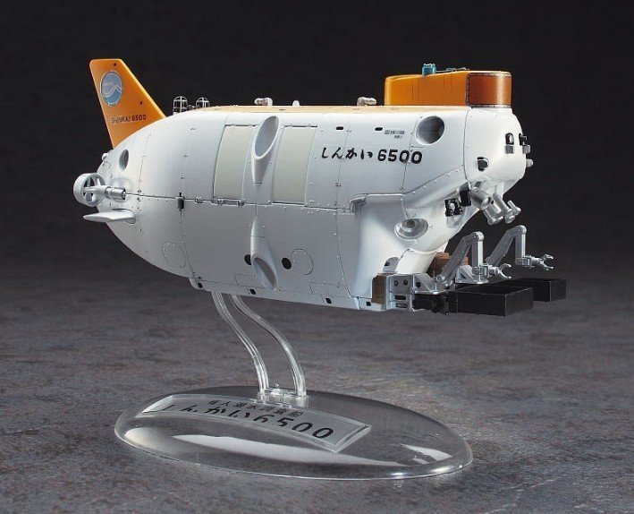 MANNED RESEARCH SUBMERSIBLE Shinkai 6500 1/72 Hasegawa Science World