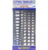 Hasegawa 71108 - TP8 Cutting Template D (Quadrangular Ruler)