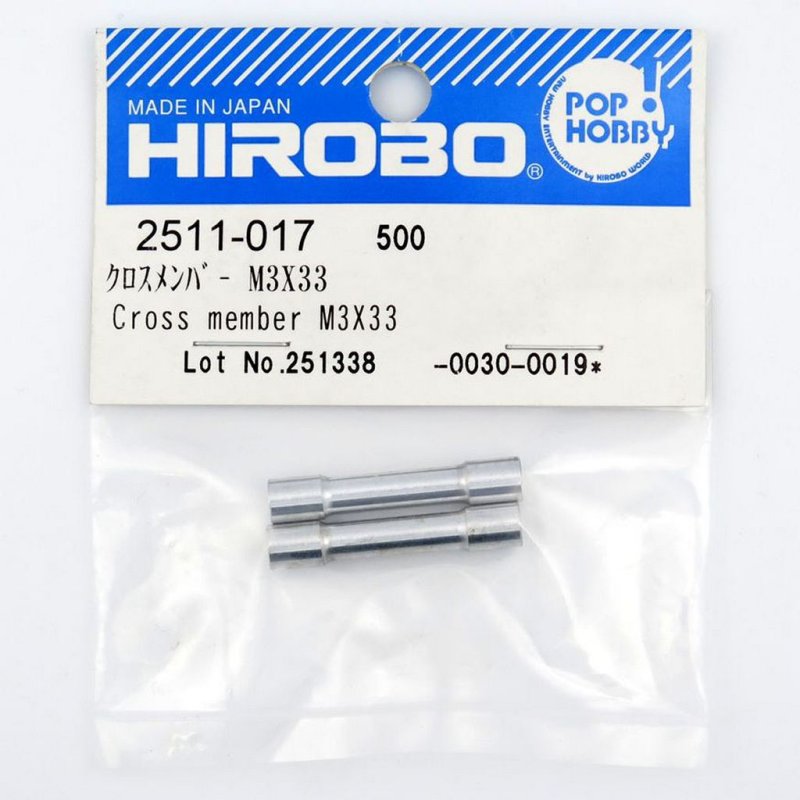HIROBO 2511-017 CROSS MEMBER M3 X 33 #2511017