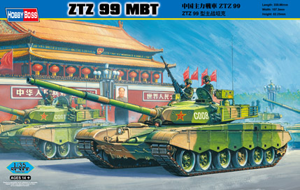 Hobby Boss 82438 - 1/35 ZTZ 99 MBT